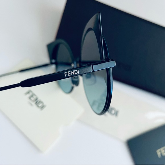 FENDI 53mm Cat Eye Sunglasses NEW! AUTHENTIC! - Picture 6 of 12
